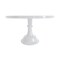 Elegant White Melamine Pedestal Cake Stand – 11.5" Wide, 8" Tall | Perfect for Parties, Cakes & Smash Cakes